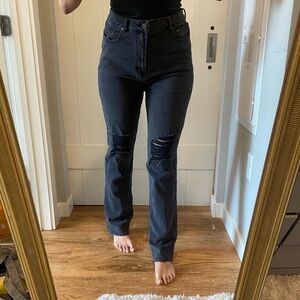 AFRM distressed loose jeans size 30